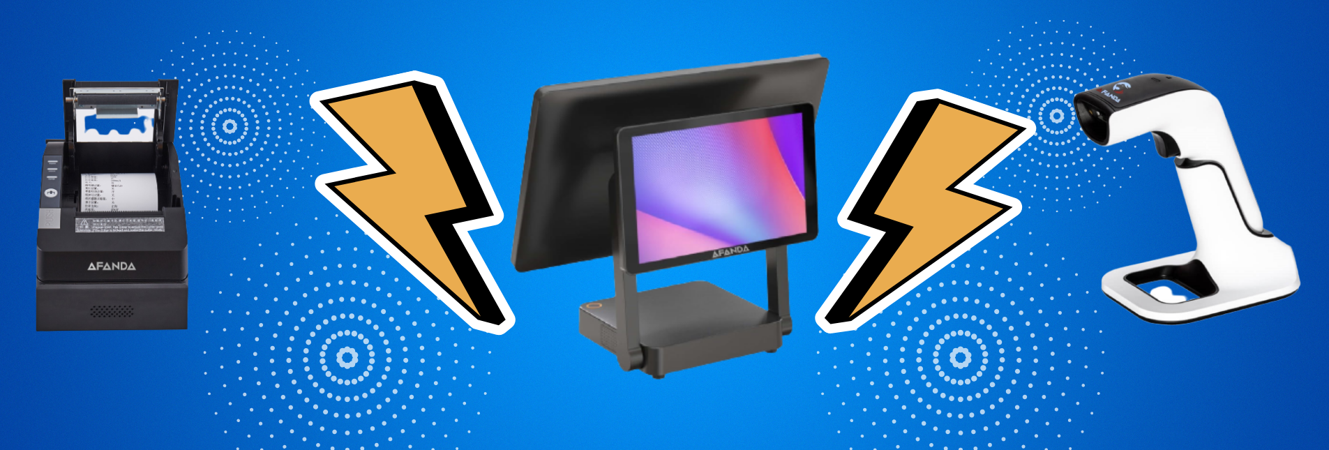 Afanda Çift Ekran Pos Pc